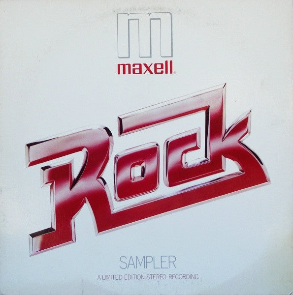 Various : Maxell Rock Sampler (LP, Comp, Ltd, Smplr)