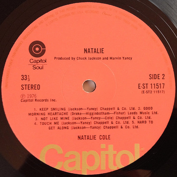 Natalie Cole : Natalie (LP, Album)