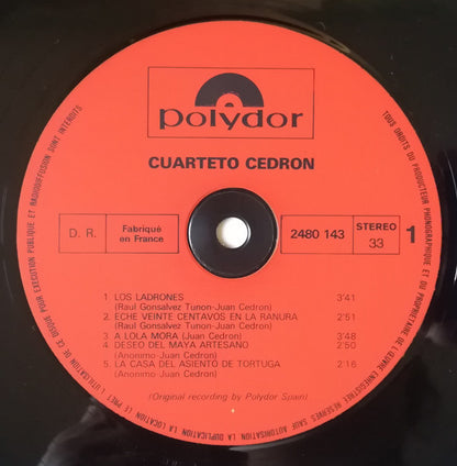 Cuarteto Cedron : De Argentina (LP, Album, RE)