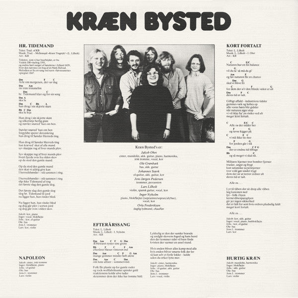 Kræn Bysted : Stavnsbundet (LP)