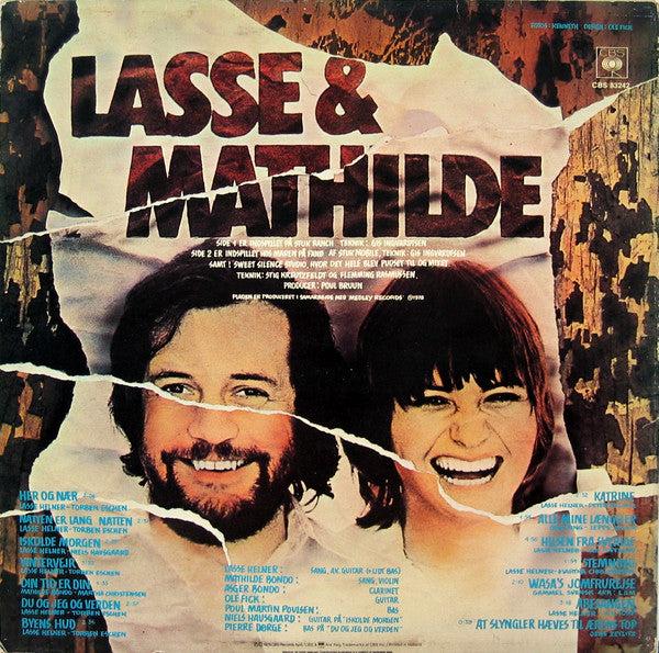 Lasse & Mathilde : Her Og Nær (LP)