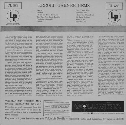 Erroll Garner : Gems (LP, Album, Mono, RE)