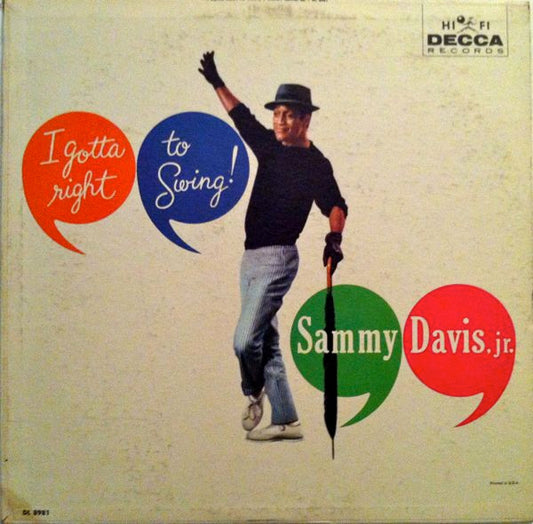 Sammy Davis Jr. : I Gotta Right To Swing (LP, Album, Mono)