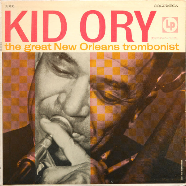 Kid Ory : The Great New Orleans Trombonist (LP, Album, Mono, Hol)