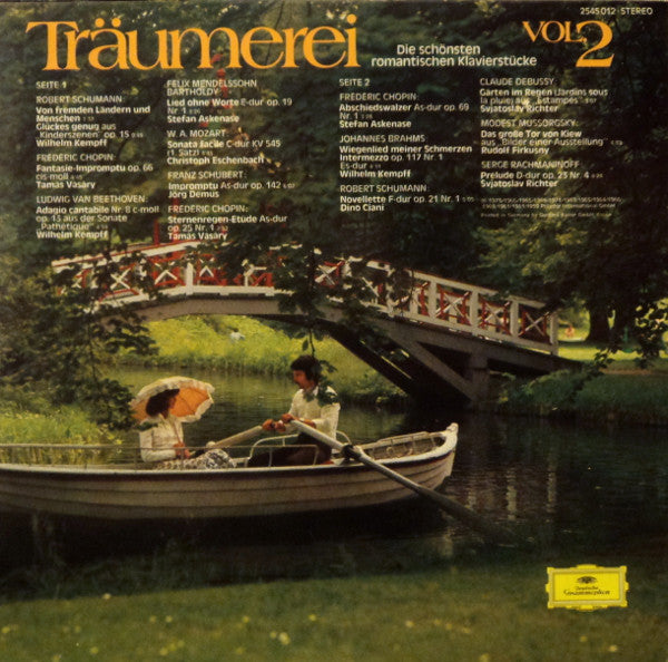 Various : Träumerei Vol. 2 (Die Schönsten Romantischen Klavierstücke) (LP, Comp)