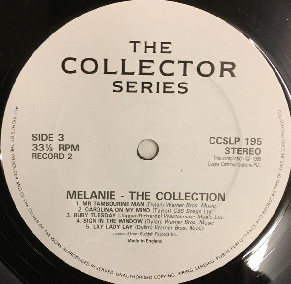 Melanie (2) : The Collection (2xLP, Comp)