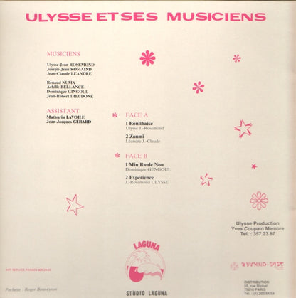 Ulysse-Jean Rosemond : Chante (LP)