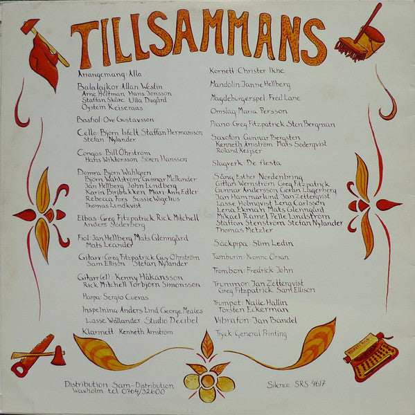 Tillsammans (2) : Tillsammans (LP, Album)