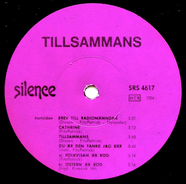 Tillsammans (2) : Tillsammans (LP, Album)