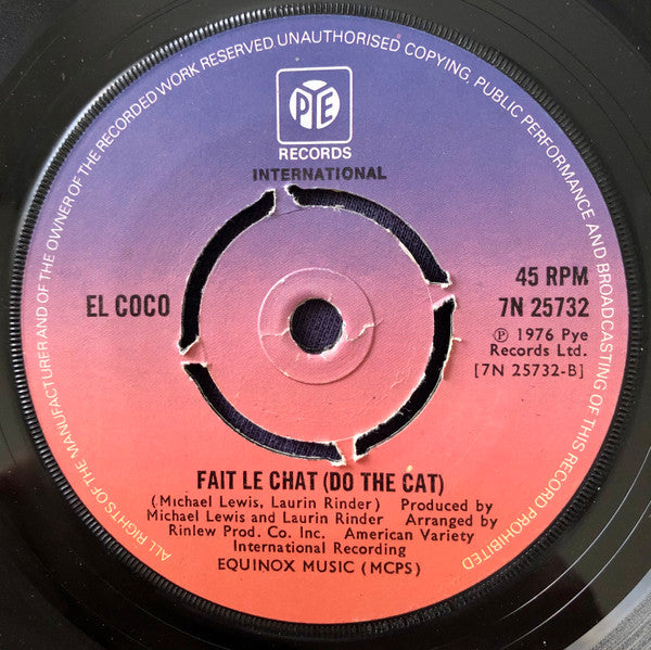 El Coco : Let's Get It Together (7", Single)