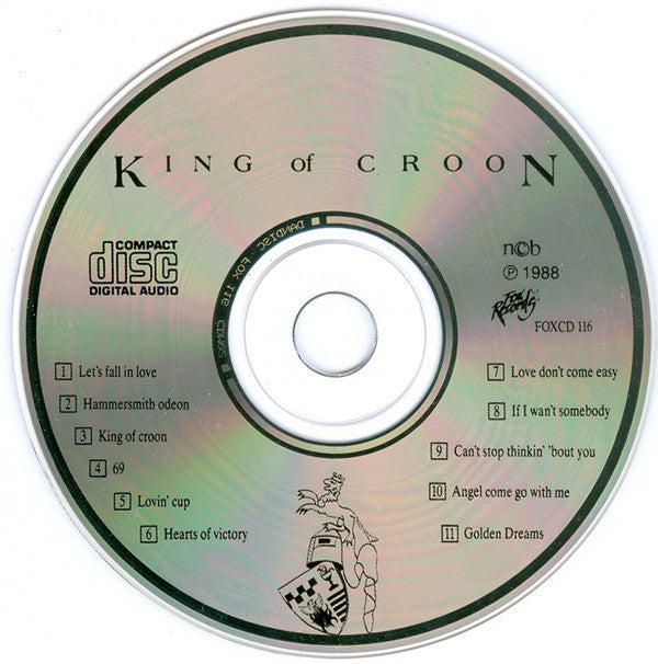 Lars Muhl : King Of Croon (CD, Album)