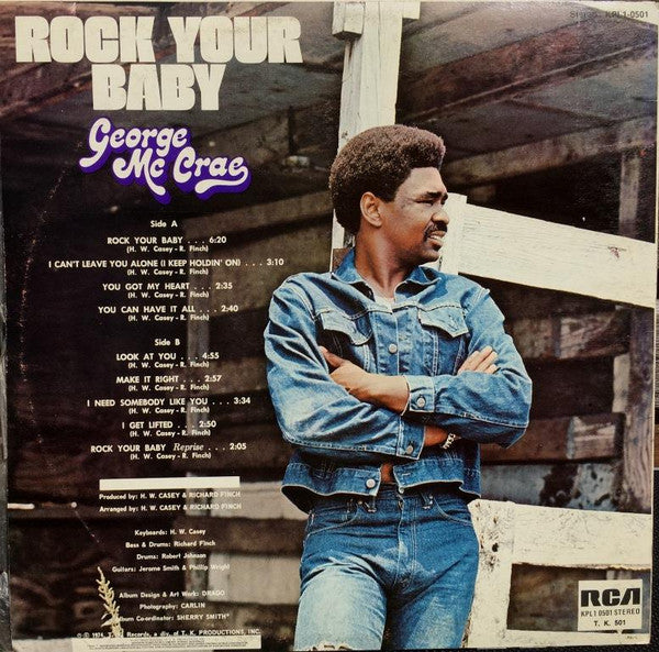 George McCrae : Rock Your Baby (LP, Album)