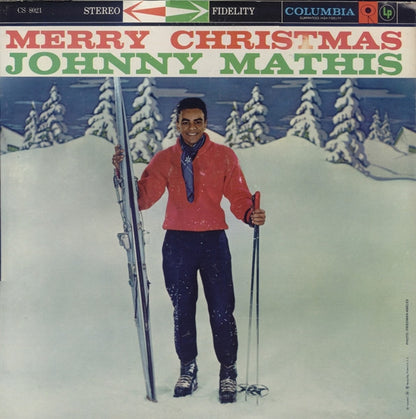 Johnny Mathis : Merry Christmas (LP, Album, RE)