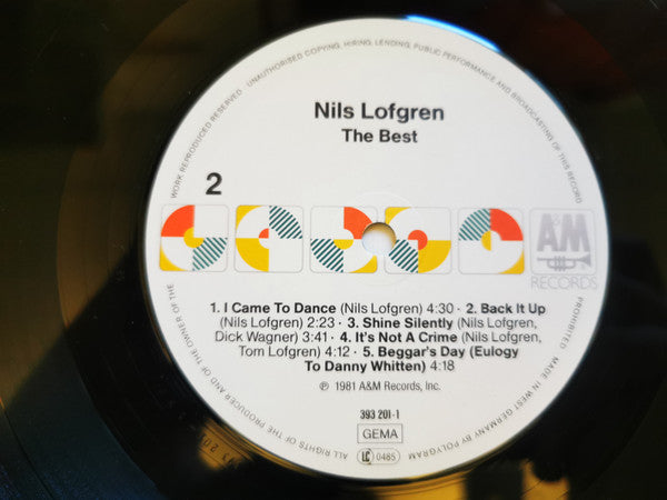 Nils Lofgren : The Best (LP, Comp, RE)