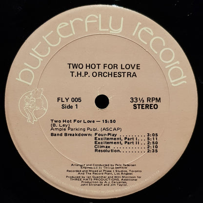 THP Orchestra : Two Hot For Love (LP, Album, Pin)