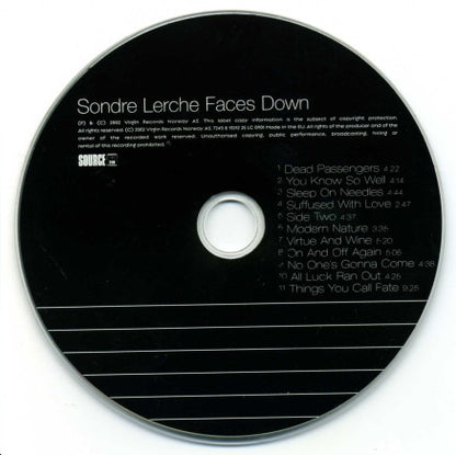 Sondre Lerche : Faces Down (CD, Album)