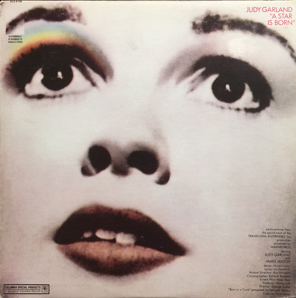 Judy Garland : A Star Is Born (LP, Album, RE)