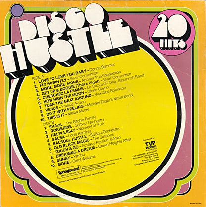 Various : Disco Hustle - 20 Hits (LP, Comp)