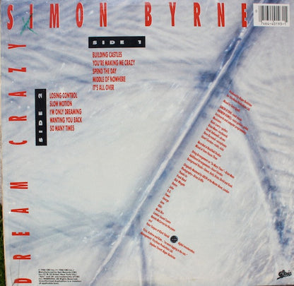 Simon Byrne : Dream Crazy (LP, Album)