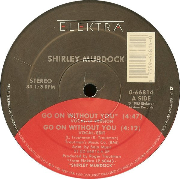 Shirley Murdock : Go On Without You (12")