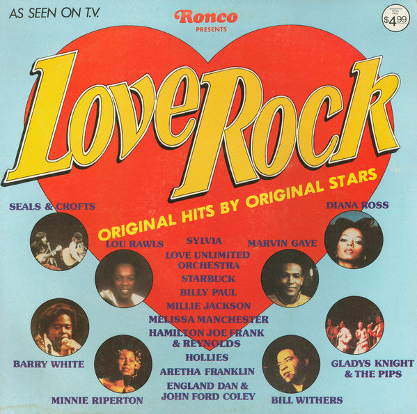 Various : Love Rock (LP, Comp)