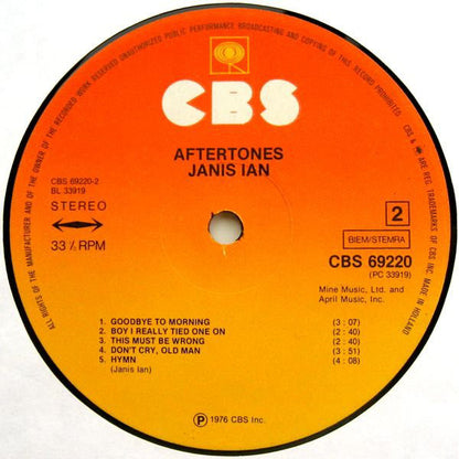 Janis Ian : Aftertones (LP, Album)