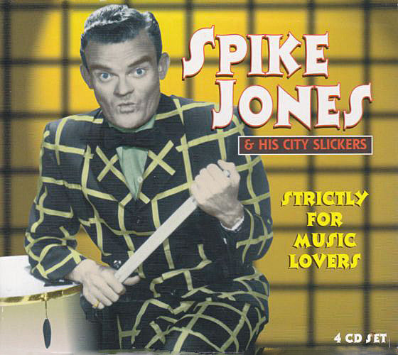 Spike Jones And His City Slickers : Strictly For Music Lovers (4xCD, Comp + Box)