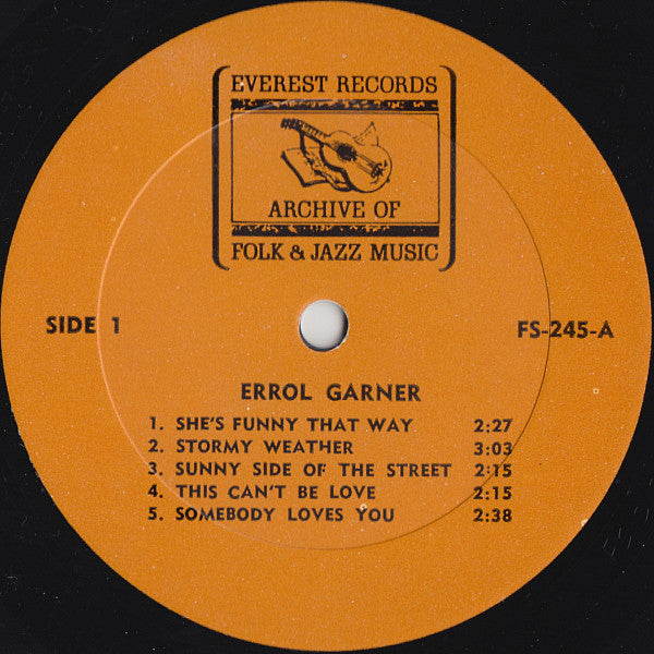 Erroll Garner : Errol Garner (LP, Comp)