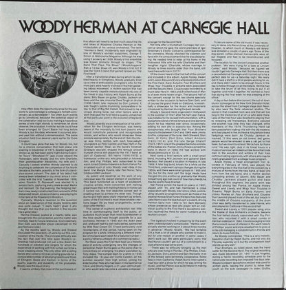 Woody Herman & The New Thundering Herd : The 40th Anniversary, Carnegie Hall Concert (2xLP, Album)