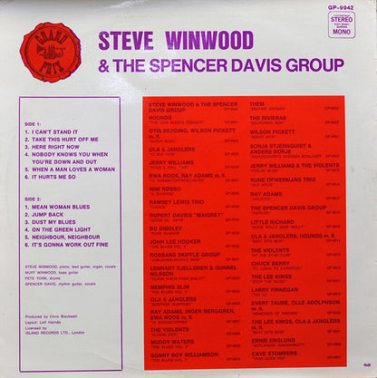 Steve Winwood & The Spencer Davis Group : Steve Winwood & The Spencer Davis Group (LP, Comp)