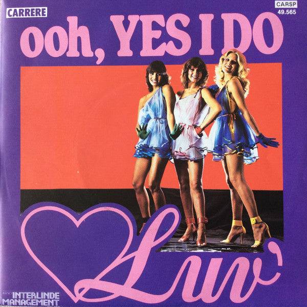 Luv' : Ooh, Yes I Do (7", Single)