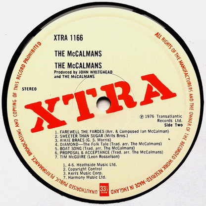 The McCalmans : House Full (LP, Album)