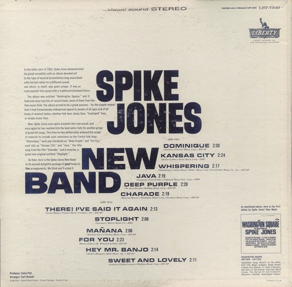 Spike Jones : New Band (LP)