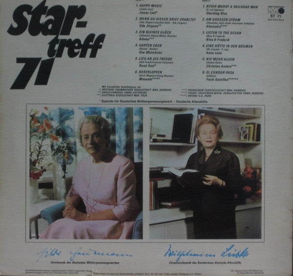 Various : Star-Treff 71 (LP, Comp, Tel)