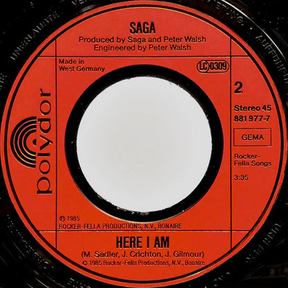 Saga (3) : What Do I Know? (7", Single)