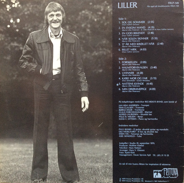 Bjarne "Liller" Pedersen : Liller (LP, Album)