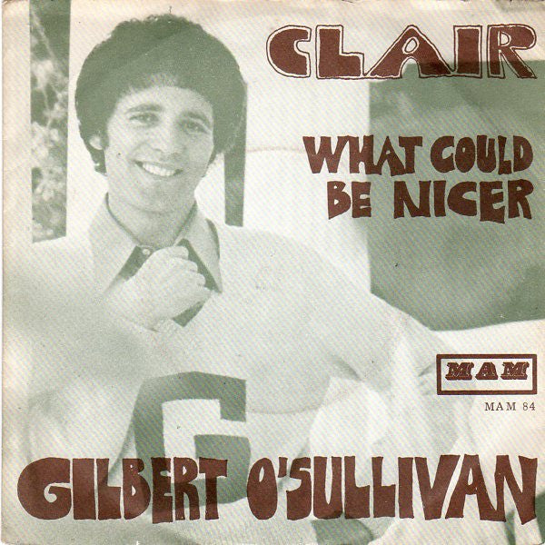 Gilbert O'Sullivan : Clair (7", Single)