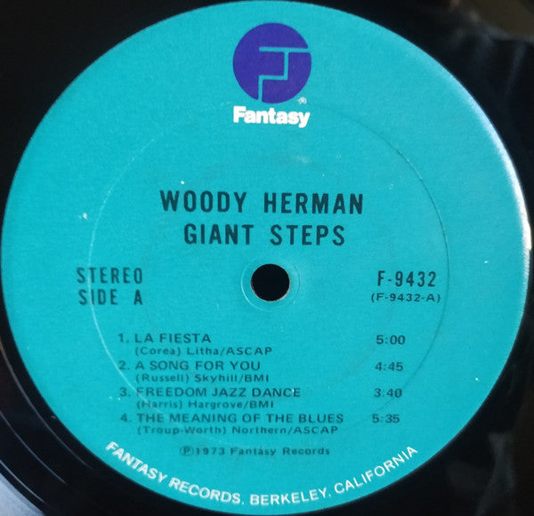 Woody Herman : Giant Steps (LP, Album)