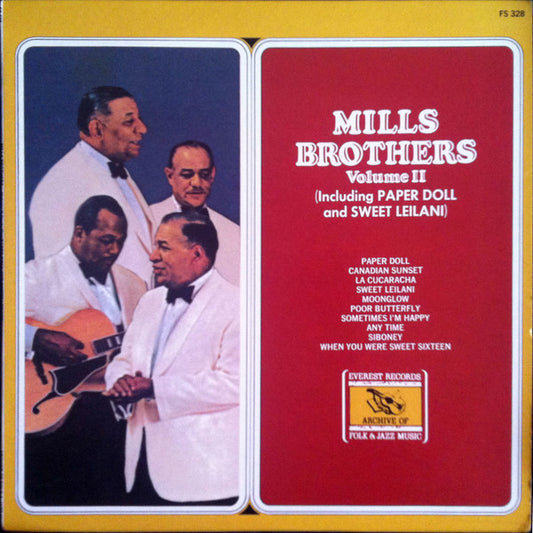 The Mills Brothers : Mills Brothers Volume II (LP, Comp)