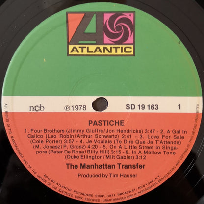 The Manhattan Transfer : Pastiche (LP, Album)