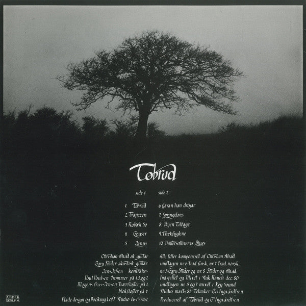 Tøbrud : Tøbrud (LP, Album)