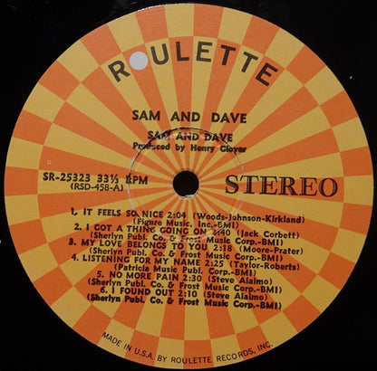 Sam & Dave : Sam & Dave (LP, Comp)