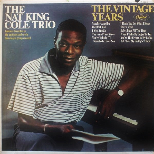 The Nat King Cole Trio : The Vintage Years (LP, Comp, Mono)