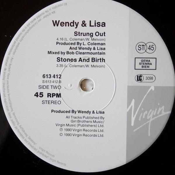 Wendy & Lisa : Strung Out (12", Single)