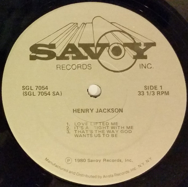 Rev. James Cleveland Presents Henry Jackson (3) : A Portrait Of Henry Jackson (2xLP, Album)