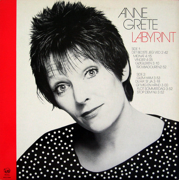 Anne Grete : Labyrint (LP, Album)