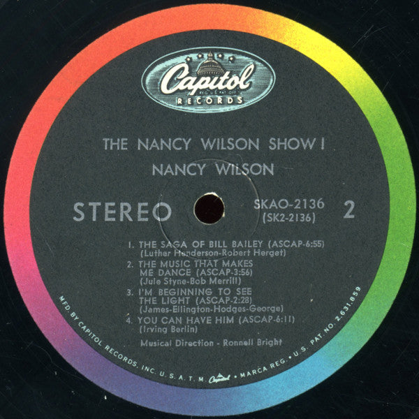 Nancy Wilson : The Nancy Wilson Show! (LP, Album, Gat)