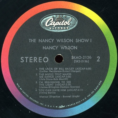 Nancy Wilson : The Nancy Wilson Show! (LP, Album, Gat)