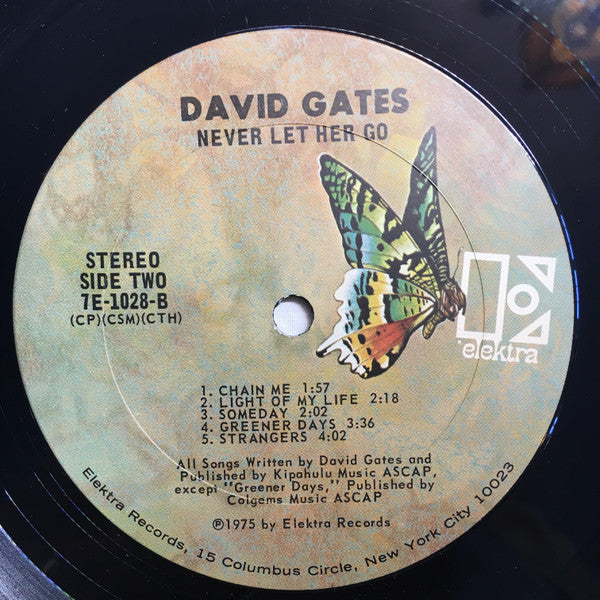 David Gates : Never Let Her Go (LP, Album)