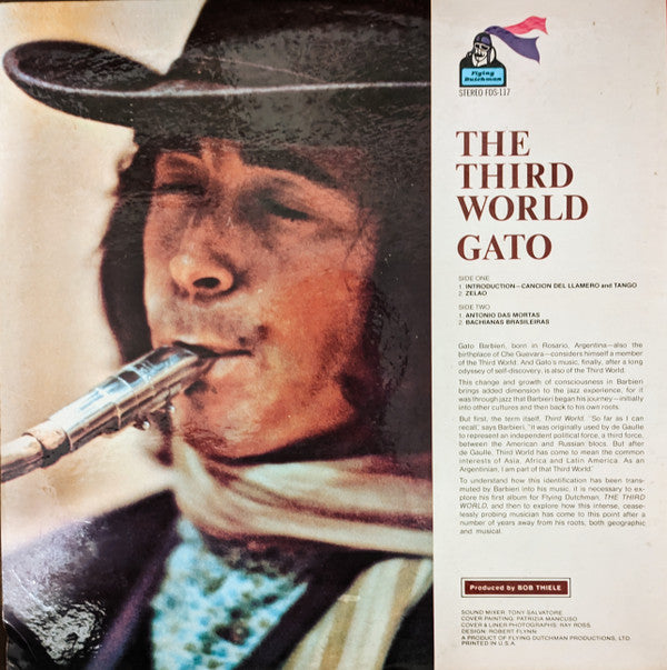 Gato Barbieri : The Third World (LP, Album, Gat)